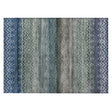 Addison Chantille ACN2042 Geometric Machine Made Transitional Blue Rug