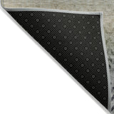 Addison Chantille ACN2042 Geometric Machine Made Transitional Gray Rug