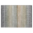 Addison Chantille ACN2042 Geometric Machine Made Transitional Gray Rug