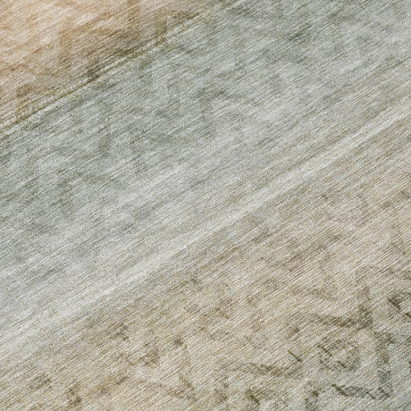 Addison Chantille ACN2042 Geometric Machine Made Transitional Gray Rug