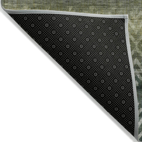 Addison Chantille ACN2042 Geometric Machine Made Transitional Green Rug