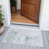 Addison Chantille ACN2044 Abstract Machine Made Transitional Sky Rug