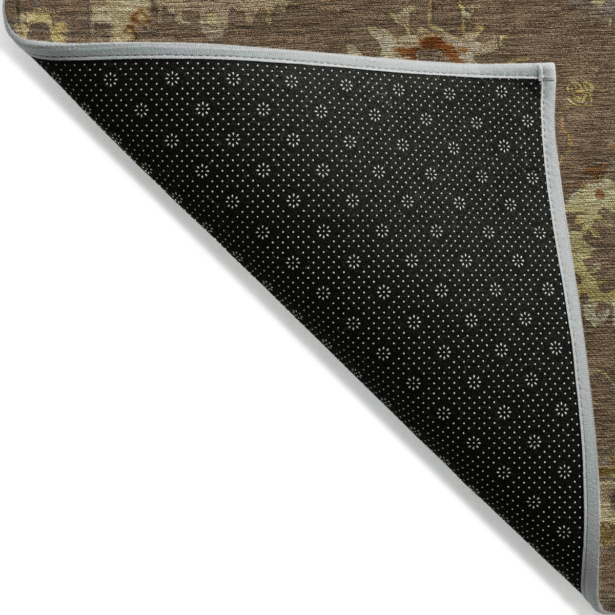 Addison Chantille ACN2045 Global Machine Made Traditional Chocolate Rug