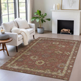 Addison Chantille ACN2045 Global Machine Made Traditional Paprika Rug