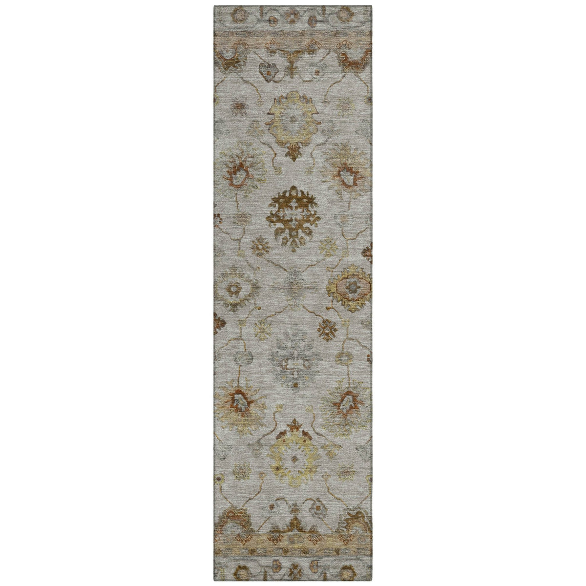 Addison Chantille ACN2045 Global Machine Made Traditional Taupe Rug