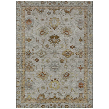 Addison Chantille ACN2045 Global Machine Made Traditional Taupe Rug