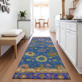 Addison Chantille ACN2046 Global Machine Made Traditional Blue Rug