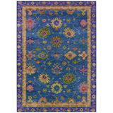 Addison Chantille ACN2046 Global Machine Made Traditional Blue Rug
