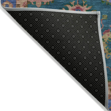 Addison Chantille ACN2046 Global Machine Made Traditional Teal Rug
