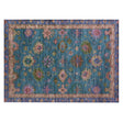 Addison Chantille ACN2046 Global Machine Made Traditional Teal Rug