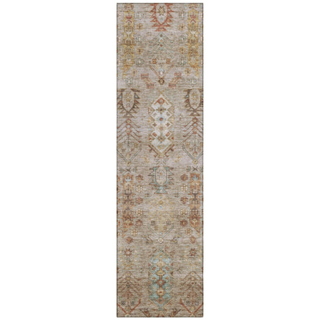 Addison Chantille ACN2047 Global Machine Made Traditional Beige Rug