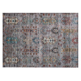 Addison Chantille ACN2047 Global Machine Made Traditional Gray Rug
