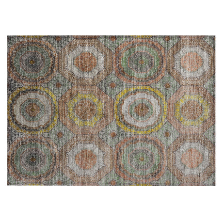 Addison Chantille ACN2050 Panel Machine Made Transitional Sage Rug