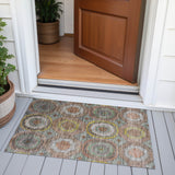Addison Chantille ACN2050 Panel Machine Made Transitional Sage Rug