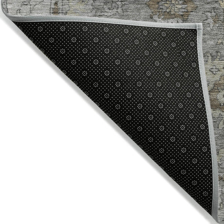 Addison Chantille ACN2051 Global Machine Made Traditional Pewter Rug