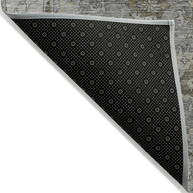 Addison Chantille ACN2051 Global Machine Made Traditional Pewter Rug