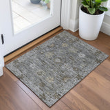 Addison Chantille ACN2051 Global Machine Made Traditional Pewter Rug