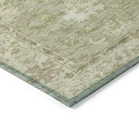 Addison Chantille ACN2051 Global Machine Made Traditional Sage Rug