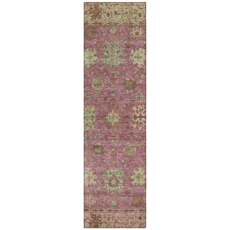 Addison Chantille ACN2052 Global Machine Made Traditional Pink Rug