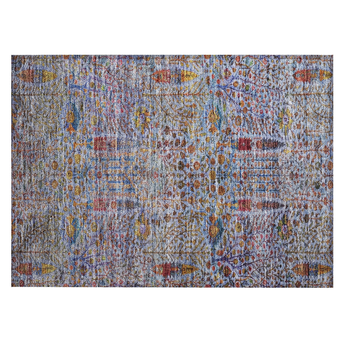 Addison Chantille ACN2053 Americana Machine Made Transitional Blue Rug