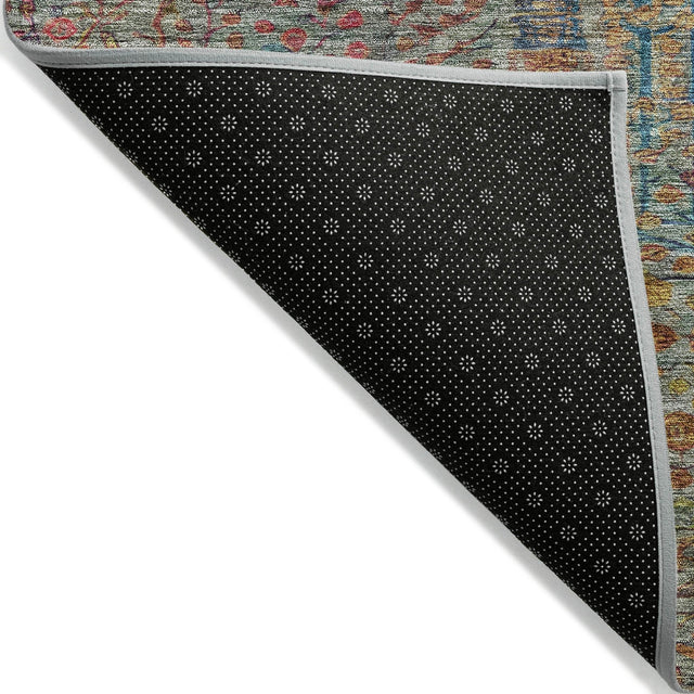 Addison Chantille ACN2053 Americana Machine Made Transitional Green Rug