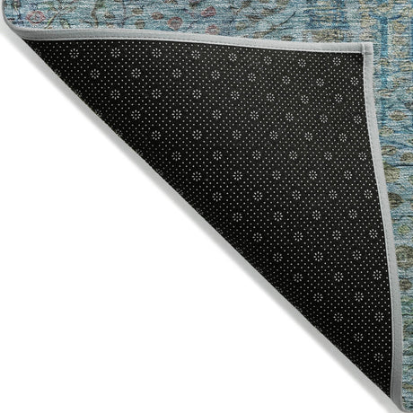 Addison Chantille ACN2053 Americana Machine Made Transitional Teal Rug