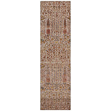 Addison Chantille ACN2053 Americana Machine Made Transitional Terracotta Rug