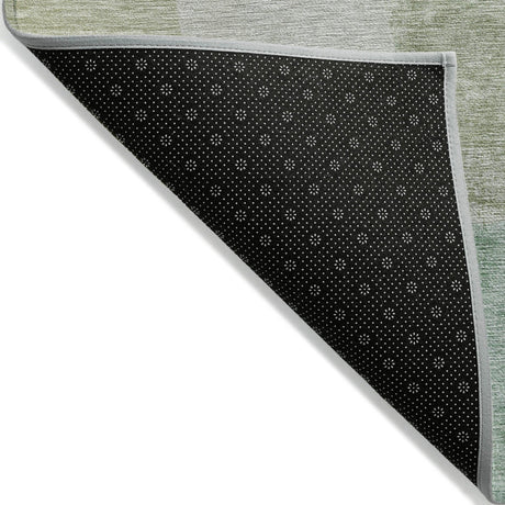 Addison Chantille ACN2057 Abstract Machine Made Transitional Aloe Rug