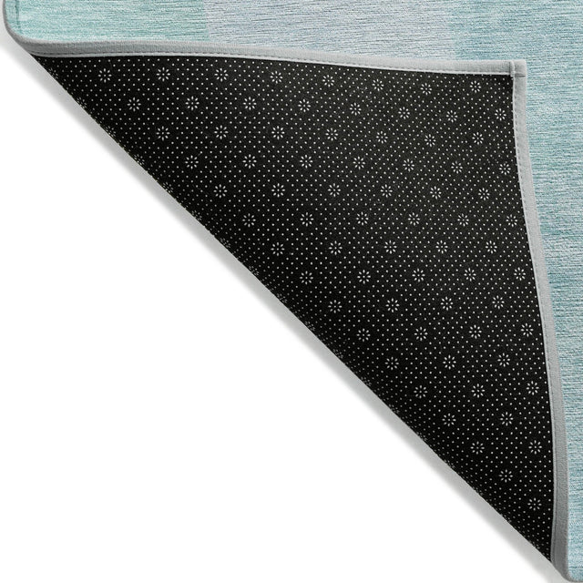 Addison Chantille ACN2058 Abstract Machine Made Transitional Seafoam Rug