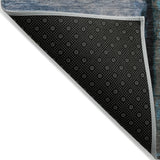 Addison Chantille ACN2059 Abstract Machine Made Transitional Blue Rug
