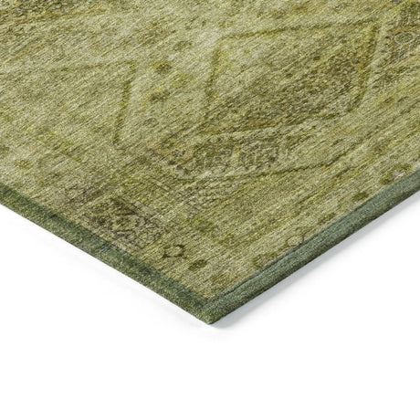 Addison Chantille ACN2060 Geometric Machine Made Transitional Aloe Rug
