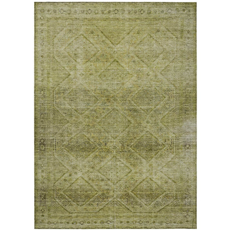 Addison Chantille ACN2060 Geometric Machine Made Transitional Aloe Rug