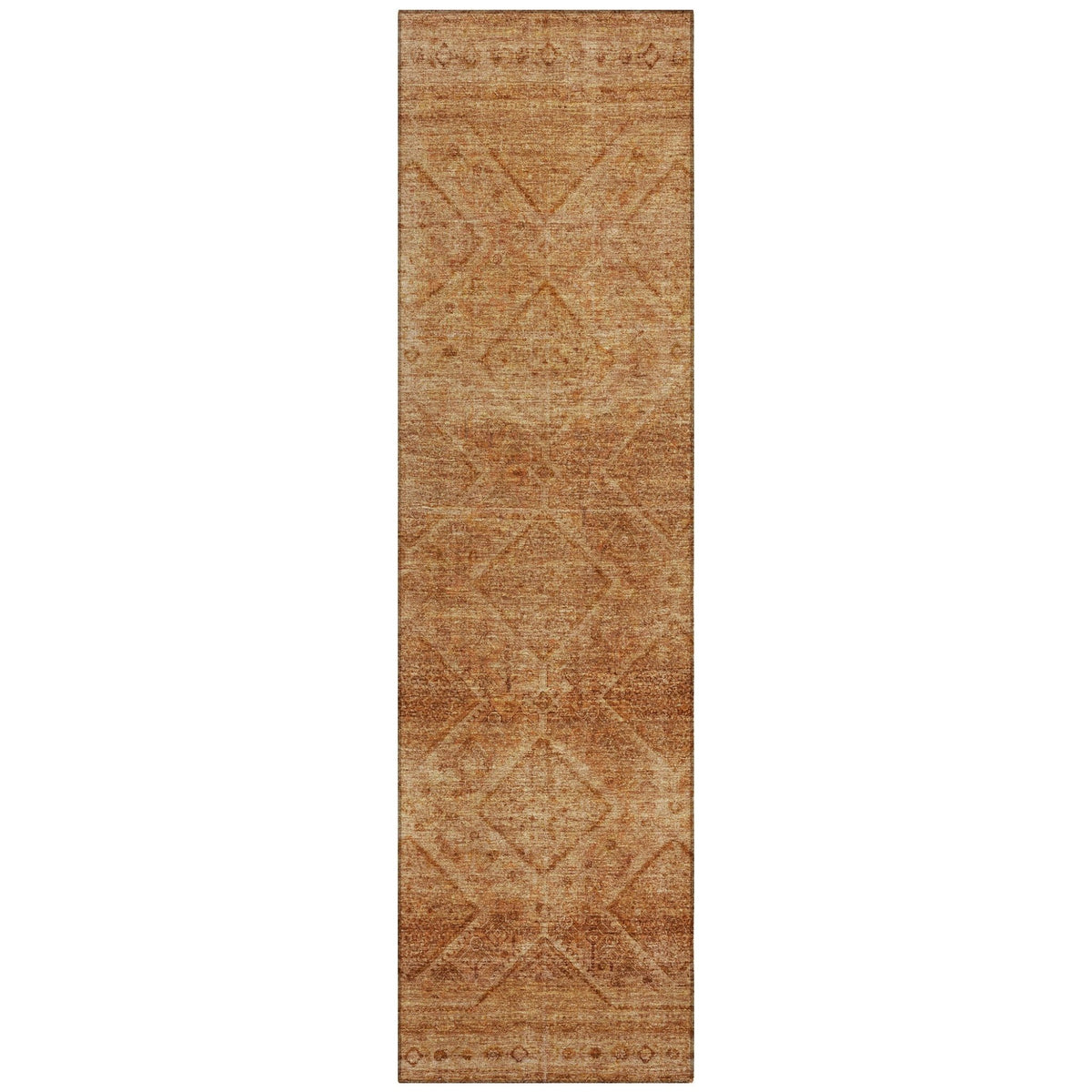 Addison Chantille ACN2060 Geometric Machine Made Transitional Copper Rug