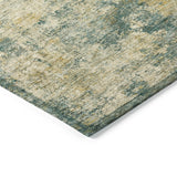 Addison Chantille ACN2061 Abstract Machine Made Transitional Aloe Rug