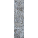Addison Chantille ACN2061 Abstract Machine Made Transitional Blue Rug