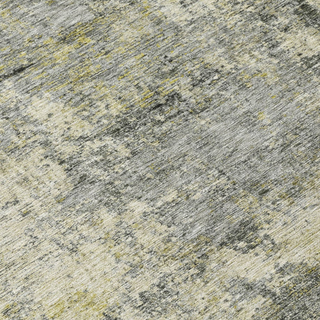 Addison Chantille ACN2061 Abstract Machine Made Transitional Pewter Rug