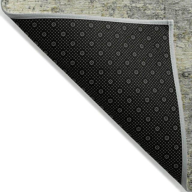 Addison Chantille ACN2061 Abstract Machine Made Transitional Pewter Rug