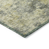 Addison Chantille ACN2061 Abstract Machine Made Transitional Pewter Rug