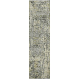 Addison Chantille ACN2061 Abstract Machine Made Transitional Pewter Rug