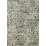 Addison Chantille ACN2061 Abstract Machine Made Transitional Pewter Rug