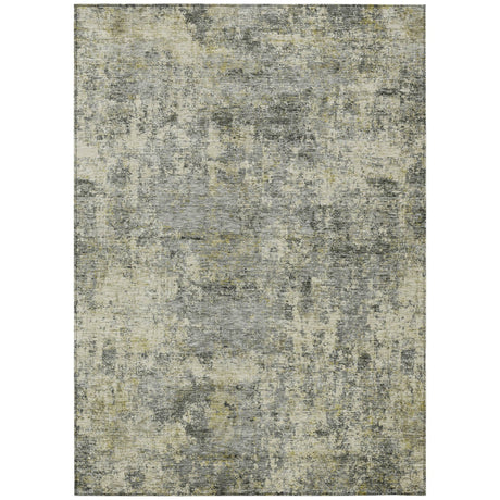 Addison Chantille ACN2061 Abstract Machine Made Transitional Pewter Rug