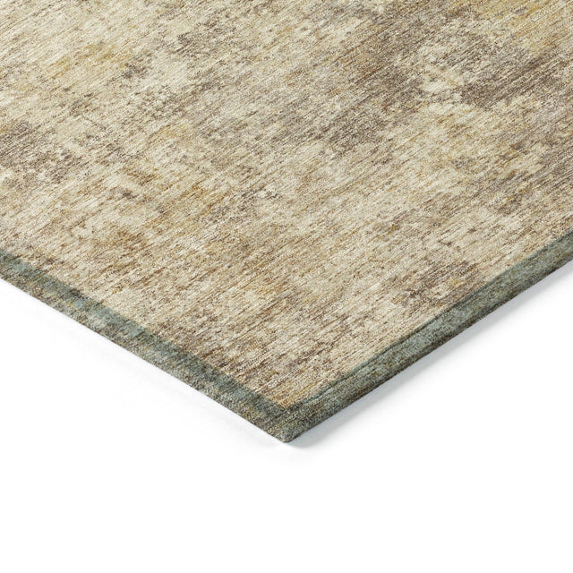 Addison Chantille ACN2061 Abstract Machine Made Transitional Taupe Rug
