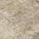 Addison Chantille ACN2061 Abstract Machine Made Transitional Taupe Rug