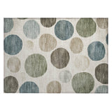 Addison Chantille ACN2062 Geometric Machine Made Transitional Ivory Rug
