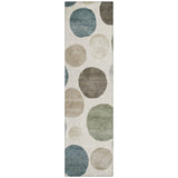 Addison Chantille ACN2062 Geometric Machine Made Transitional Ivory Rug