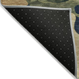 Addison Chantille ACN2063 Abstract Machine Made Transitional Navy Rug
