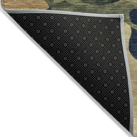 Addison Chantille ACN2063 Abstract Machine Made Transitional Navy Rug