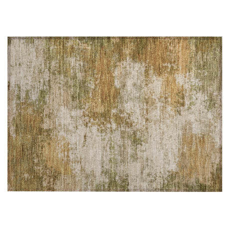 Addison Chantille ACN2064 Abstract Machine Made Transitional Copper Rug