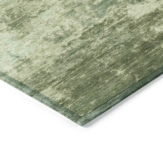 Addison Chantille ACN2065 Abstract Machine Made Transitional Aloe Rug