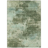 Addison Chantille ACN2065 Abstract Machine Made Transitional Aloe Rug